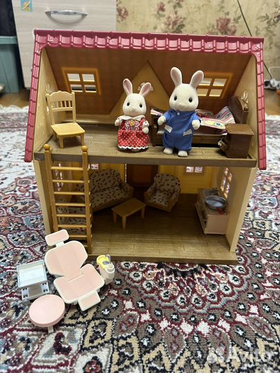 Sylvanian Families домик, мебель