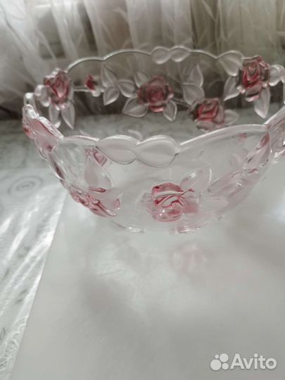 Ваза, салатник, конфетница-стекло