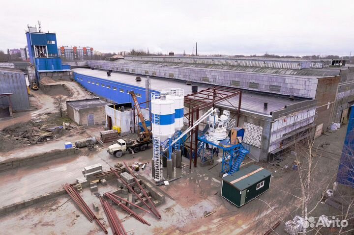 Бетонный завод в наличии
