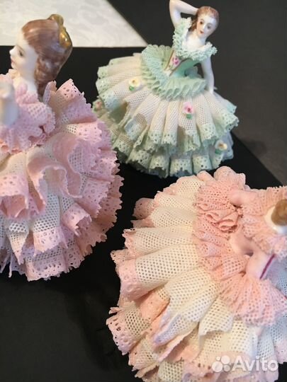 Фарфоровые статуэтки балерин германия