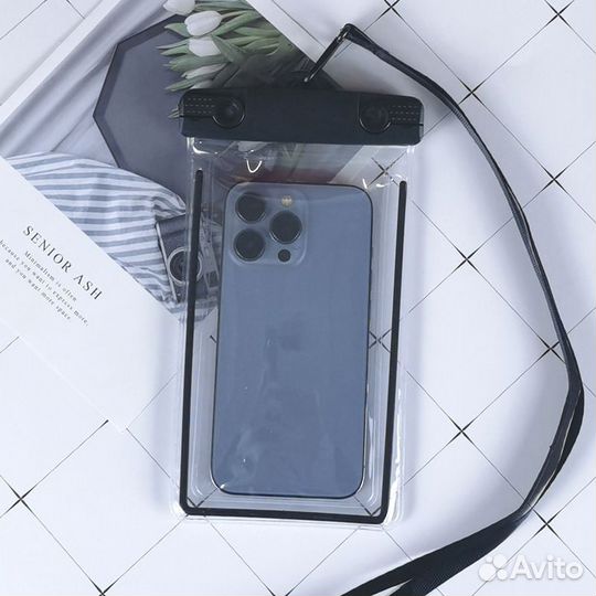 Водонепроницаемый чехол для телефона с длинным шир