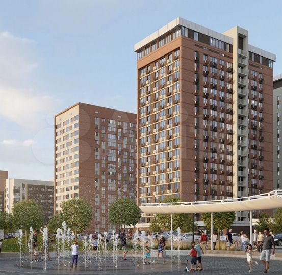 Квартира-студия, 26,8 м², 8/18 эт.