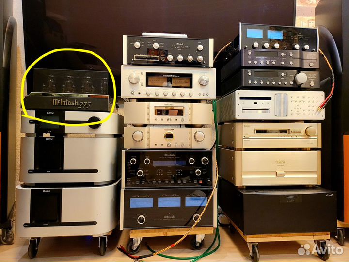 Mcintosh mc 275 ламповый усилитель скупкa техники