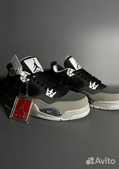 Кроссовки Air Jordan 4 Retro Fear Pack Люкс