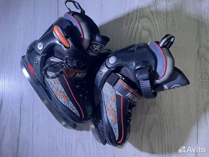 Коньки детские развижные 31-34