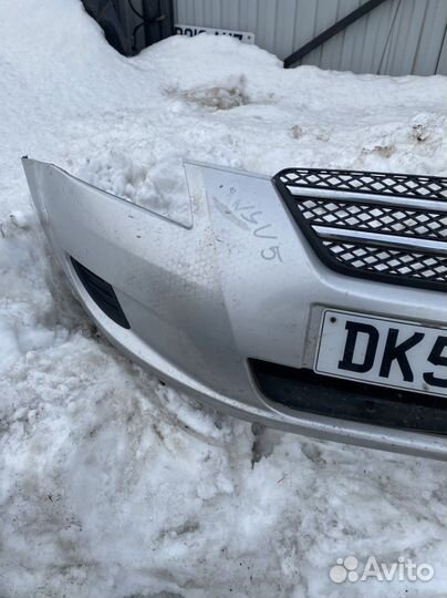 Бампер передний kia ceed ed заглушки птф