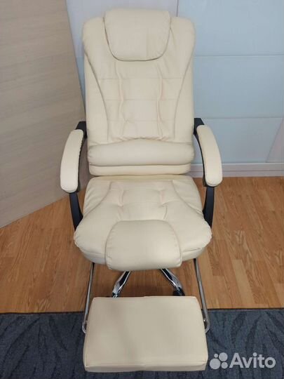 Кожаное кресло с функцией массажа доставка беспл