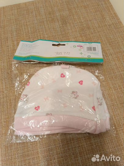 Шапочки для новорожденной девочки