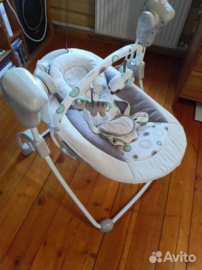 Детские качели шезлонг capella