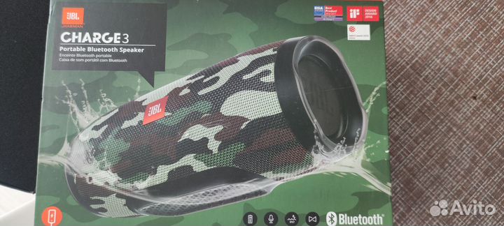 Колонка jbl charge 3
