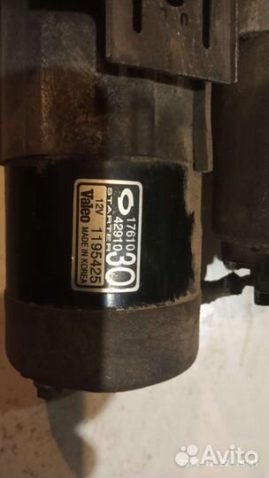 Стартер на Ниссан Альмера Классик В10