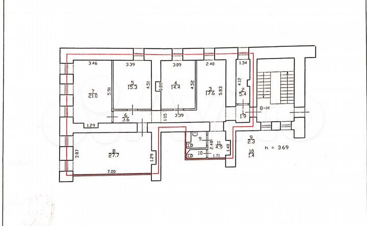 Офис, 115.5 м²