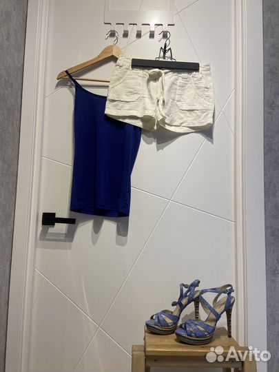 Шорты женские хлопок джинса короткие 40 42 летние