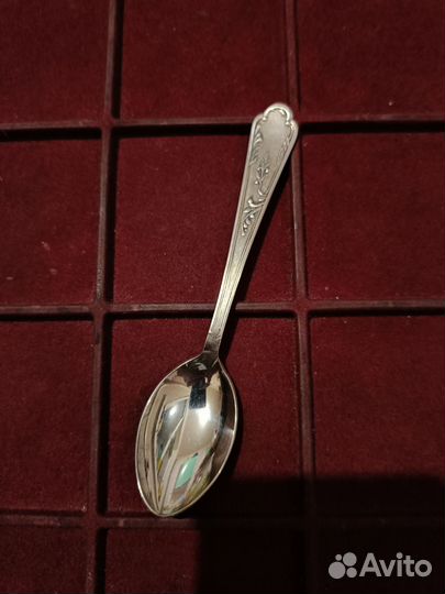 Чайная ложка серебро