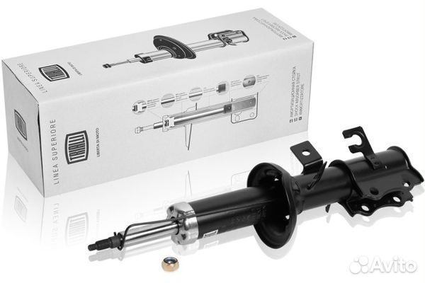 Стойка в сборе Rio 02-05 передний газовый c ABS