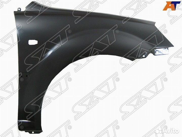 Крыло KIA RIO 05-11 RH под молдинг