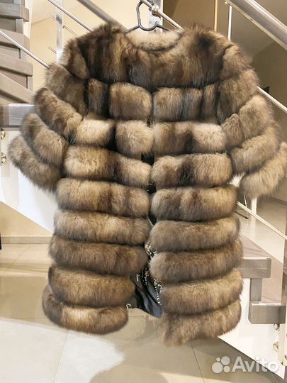 Шуба песец 3 в 1. Шуба- жилет