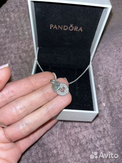 Серебрянная подвеска Pandora