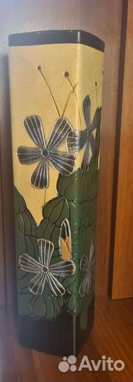 Ваза для цветов (2 штуки - Гжель и без названия)