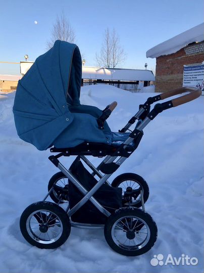 Коляска 2 в 1 lonex parilla azure