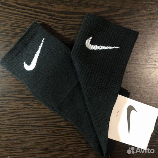 Носки nike чёрные