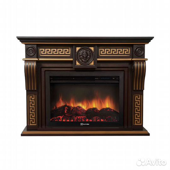 Портал Firelight Vittoriano 30 Темный дуб с золото