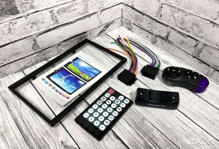 Магнитола Pioneer 1Din 883P5 сенсорная Bluetooth