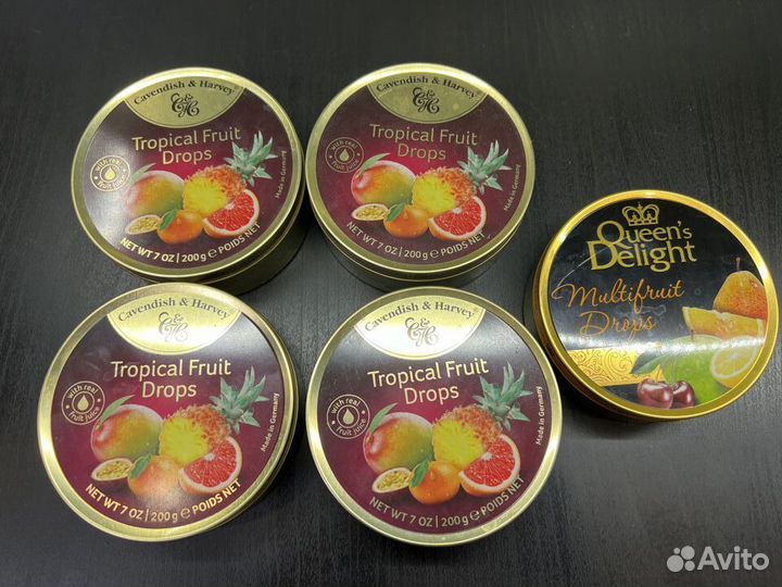 Банки металические из под леденцов