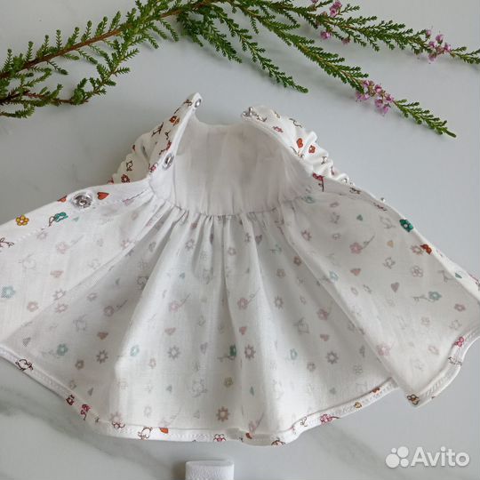 Одежда для кукол Блайз/Blythe (платье + гольфики)