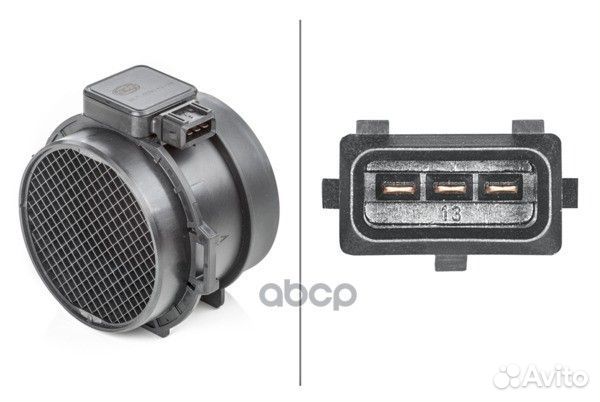 Расходомер воздуха 8ET009142-341 hella