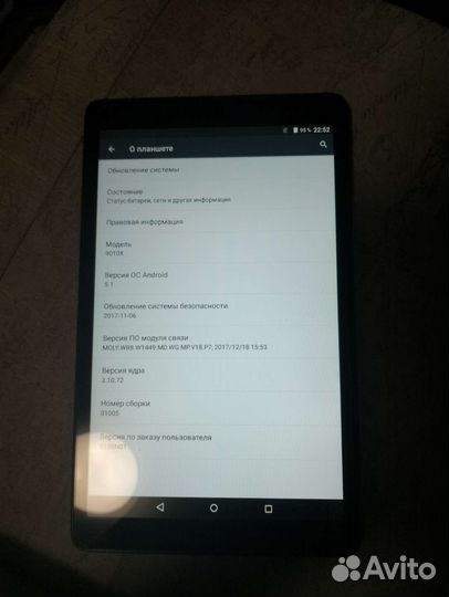 Планшет Alcatel OneTouch Pixi 3 (10) 3G (черный)