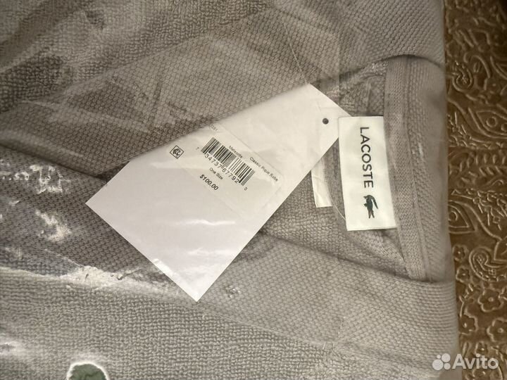 Халат банный Lacoste