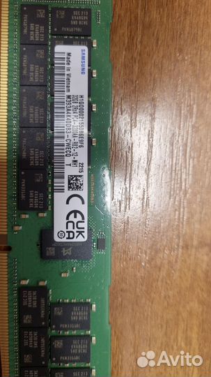 Оперативная память ddr4 32gb ECC REG server