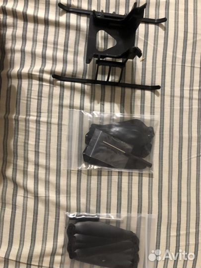 Шасси и пропелеры на квадрокоптер sjrc f11s 4k pro