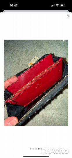 Кошелек женский натуральная кожа италия