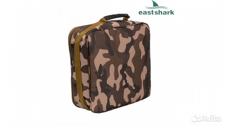 Сумка для 4 катушек EastShark camo 38*38*13