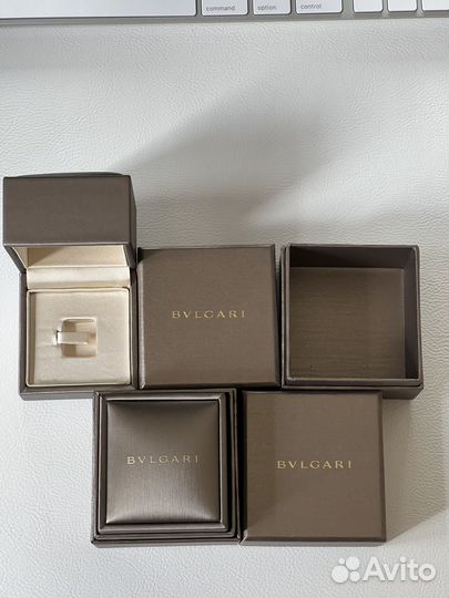 Коробка bulgari для колец