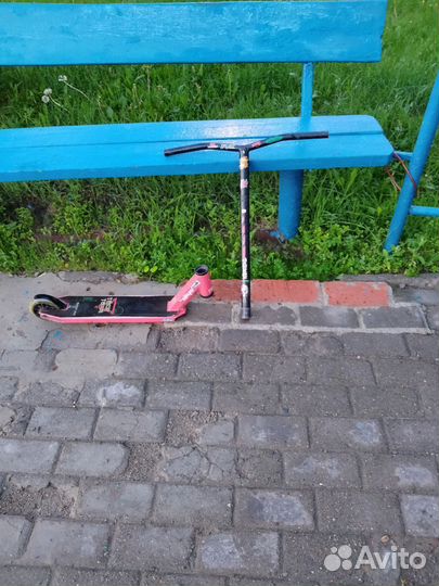 Трюковой самокат на разбор