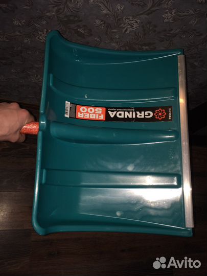 Лопата снеговая grinda fiber 500