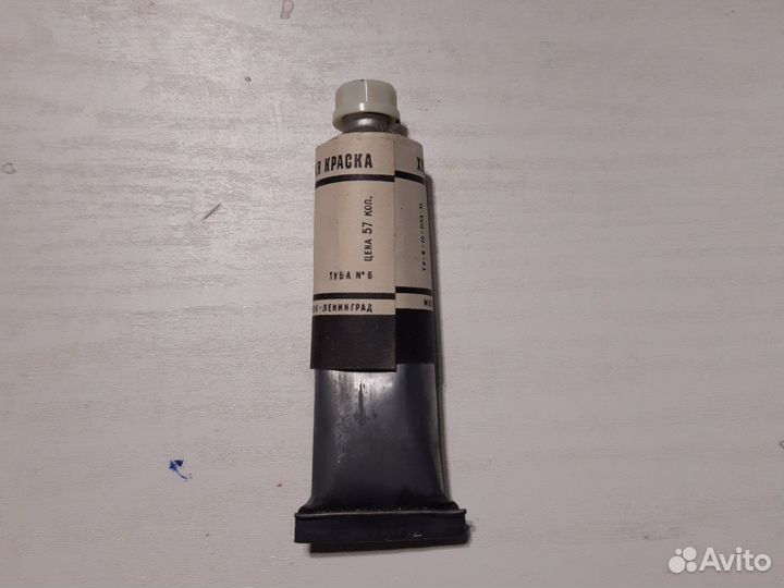 Тиоиндиго чёрная художественная масляная краска