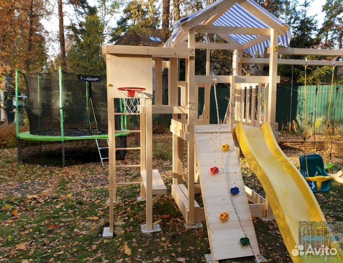 Детская площадка с установкой