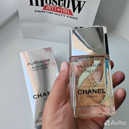 Парфюмерия chanel egoiste platinum