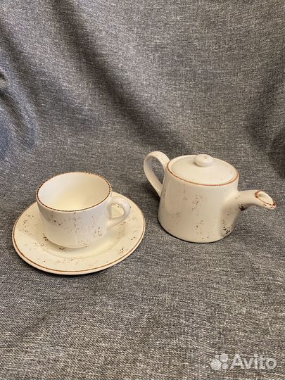 Чайная пара, чашка и блюдце Bonna