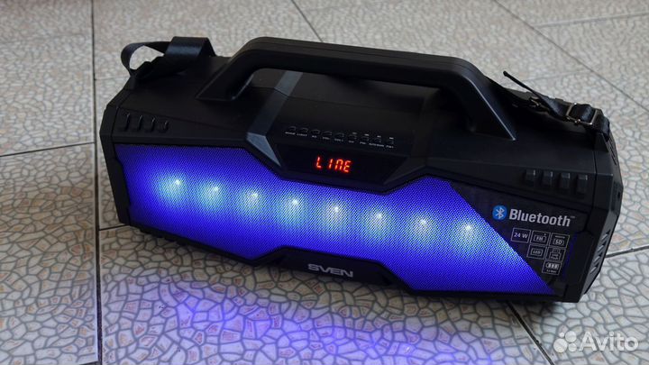 Колонка sven блютуз,радио.аукс,usb