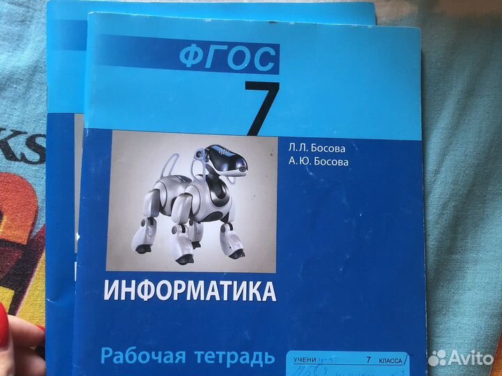 Информатика рабочая тетрадь 1,2 части Босова