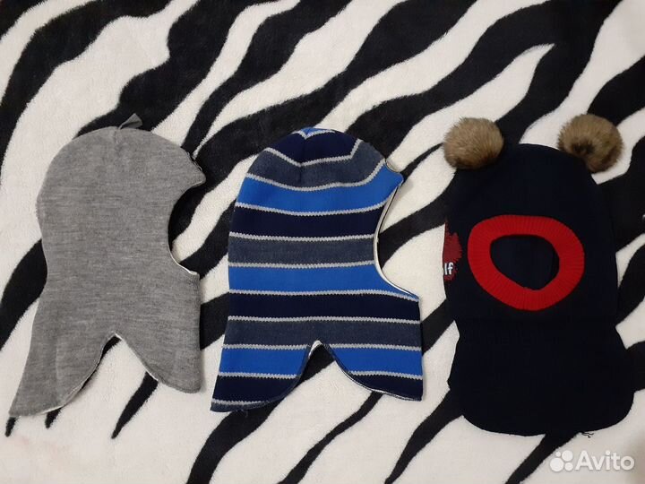 Зимние шлема-шапки Kivat, Kotik, Tu-tu