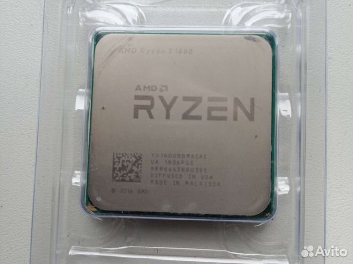 Процессор amd ryzen 5 1600