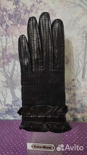 Перчатки нат.кожа р.8.0 Новые. Женские. Италия