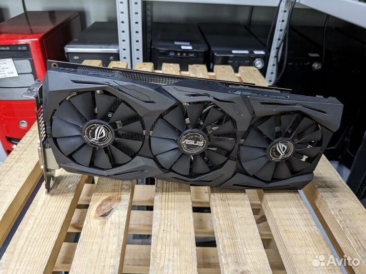 Видеокарта Asus RX 480 8GB Strix OC