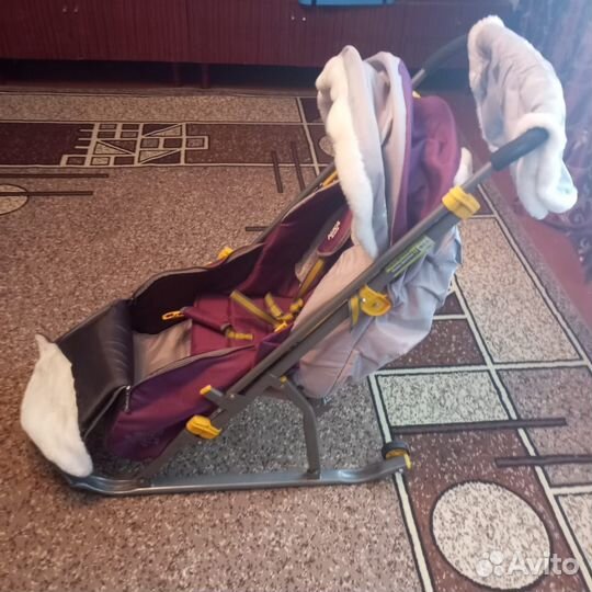 Коляска санки